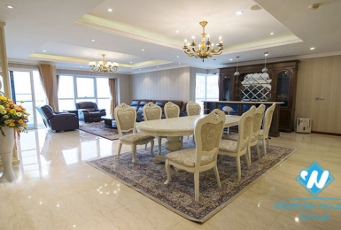 Spacious high floor 4 bedrooms apartment for rent in Ciputra, Tay Ho, Hanoi